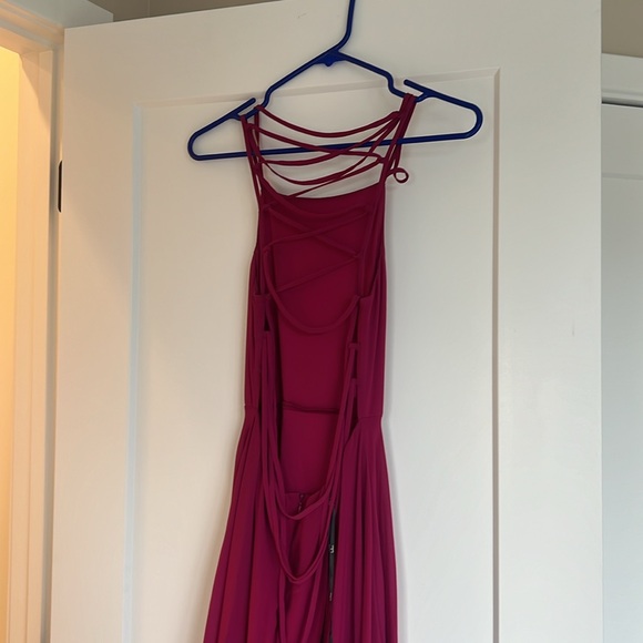 Lulus Wine Color Formal Dress - XS - Picture 3 of 5